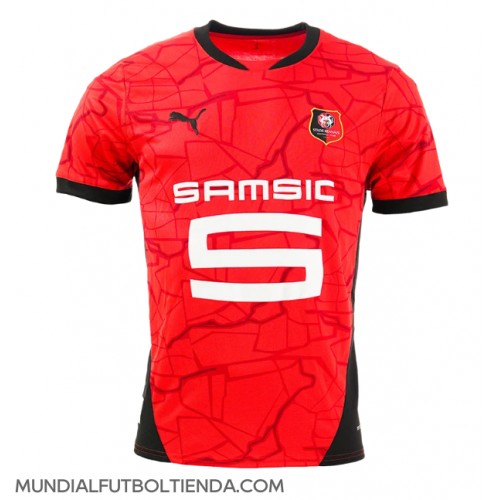 Camiseta Stade Rennais Primera Equipación Replica 2024-25 mangas cortas